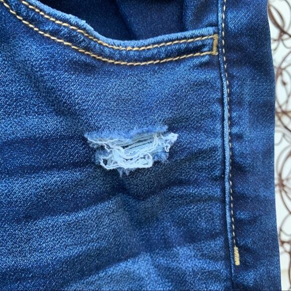 AEO Hi Rise Jegging distressed front size 4 Regular - Picture 4 of 6